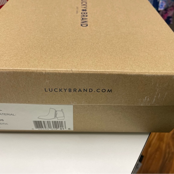 Lucky Brand Basel Bootie in Toffee - Picture 6 of 6